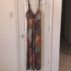 Long Printed Dress